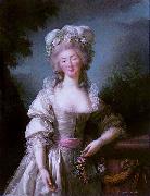 elisabeth vigee-lebrun Portrait of Madame du Barry oil painting